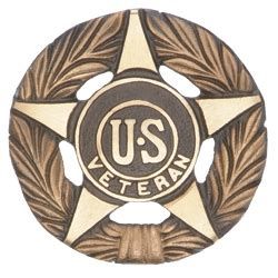 Flag Holder Grave Marker